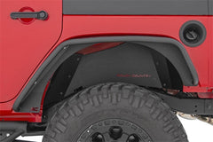 Rough Country Tubular Fender Flares - 10532 - Black Patch Performance - ROUG10532