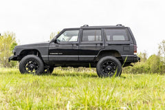 Rough Country Quarter Panel Armor - 10572 - Black Patch Performance - ROUG10572