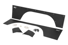 Rough Country Quarter Panel Armor - 10577_A - Black Patch Performance - ROUG10577_A