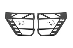 Rough Country Tube Doors - 10587 - Black Patch Performance - ROUG10587