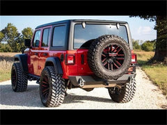 Rough Country Trail Rear Bumper - 10598 - Black Patch Performance - ROUG10598