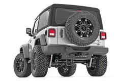 Rough Country Muffler Skid Plate - 10599 - Black Patch Performance - ROUG10599