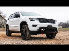 Rough Country Hidden Winch Mounting Plate - 10602 - Black Patch Performance - ROUG10602