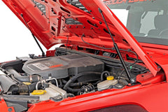 Rough Country Hydraulic Hood Assist - 10643 - Black Patch Performance - ROUG10643