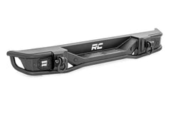 Rough Country Heavy Duty Rear LED Bumper - 10648 - Black Patch Performance - ROUG10648