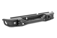 Rough Country Heavy Duty Rear LED Bumper - 10650 - Black Patch Performance - ROUG10650