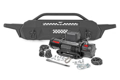 Rough Country High Clearance Bumper - 10716 - Black Patch Performance - ROUG10716