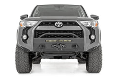 Rough Country LED Front Bumper - 10745 - Black Patch Performance - ROUG10745