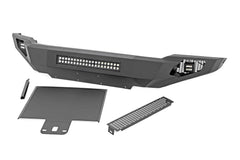 Rough Country LED Front Bumper - 10756A - Black Patch Performance - ROUG10756A