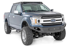Rough Country LED Front Bumper - 10756A - Black Patch Performance - ROUG10756A