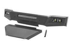 Rough Country LED Front Bumper - 10757A - Black Patch Performance - ROUG10757A