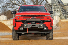 Rough Country Exo Winch Mount System - 10765 - Black Patch Performance - ROUG10765