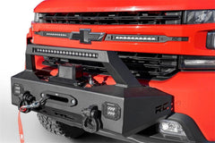 Rough Country Exo Winch Mount System - 10765 - Black Patch Performance - ROUG10765