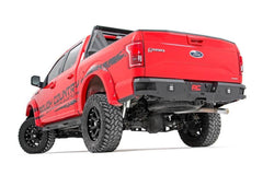 Rough Country Heavy Duty Rear LED Bumper - 10771 - Black Patch Performance - ROUG10771