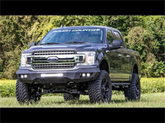 Rough Country Heavy Duty Rear LED Bumper - 10771 - Black Patch Performance - ROUG10771