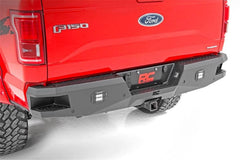 Rough Country Heavy Duty Rear LED Bumper - 10771 - Black Patch Performance - ROUG10771