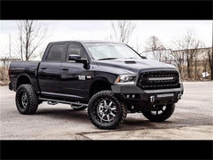 Rough Country Heavy Duty Front LED Bumper - 10774 - Black Patch Performance - ROUG10774