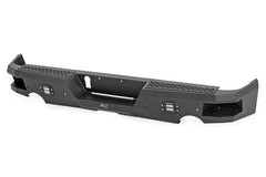 Rough Country Heavy Duty Rear LED Bumper - 10775 - Black Patch Performance - ROUG10775