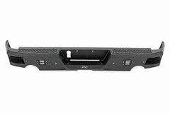 Rough Country Heavy Duty Rear LED Bumper - 10775 - Black Patch Performance - ROUG10775