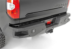 Rough Country Heavy Duty Rear LED Bumper - 10778 - Black Patch Performance - ROUG10778