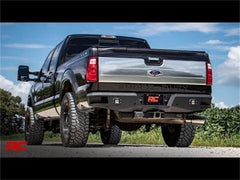 Rough Country Heavy Duty Rear LED Bumper - 10784 - Black Patch Performance - ROUG10784