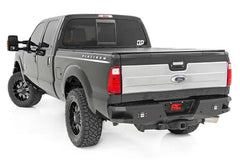Rough Country Heavy Duty Rear LED Bumper - 10784 - Black Patch Performance - ROUG10784
