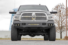Rough Country LED Front Bumper - 10785 - Black Patch Performance - ROUG10785