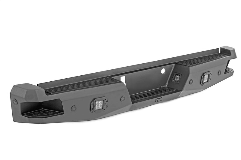 Rough Country Rear LED Bumper - 10810A - Black Patch Performance - ROUG10810A
