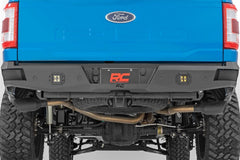 Rough Country Rear LED Bumper - 10810A - Black Patch Performance - ROUG10810A