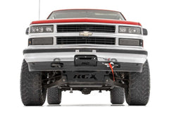 Rough Country Winch Mounting Plate - 11008 - Black Patch Performance - ROUG11008