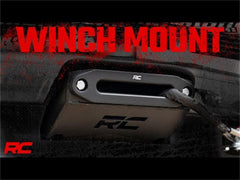 Rough Country Winch Mounting Plate - 11008 - Black Patch Performance - ROUG11008