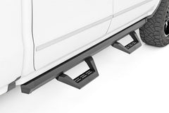 Rough Country SRX2 Side Steps - 11009A - Black Patch Performance - ROUG11009A