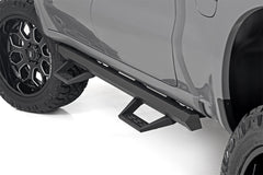 Rough Country SR2 Side Steps - 11019 - Black Patch Performance - ROUG11019