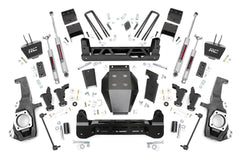 Rough Country 5 in Suspension Lift Kit - 11030 - Black Patch Performance - ROUG11030