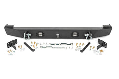 Rough Country Rear LED Bumper - 110504 - Black Patch Performance - ROUG110504