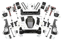 Rough Country 5 in Suspension Lift Kit w/Shocks - 11055 - Black Patch Performance - ROUG11055
