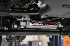 Rough Country Steering Stabilizer Relocation Bracket - 1108 - Black Patch Performance - ROUG1108
