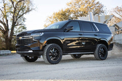 Rough Country 3.5 in Suspension Lift Kit w/Shocks - 11400RED - Black Patch Performance - ROUG11400RED