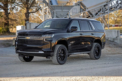 Rough Country 3.5 in Suspension Lift Kit w/Shocks - 11400RED - Black Patch Performance - ROUG11400RED