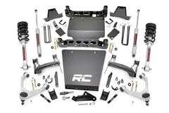 Rough Country 7 in Suspension Lift Kit w/N3 Shocks - 11633 - Black Patch Performance - ROUG11633