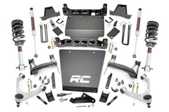 Rough Country 7 in Suspension Lift Kit w/Shocks - 11640 - Black Patch Performance - ROUG11640