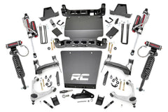 Rough Country 7 in Suspension Lift Kit w/Vertex Shocks - 11650 - Black Patch Performance - ROUG11650