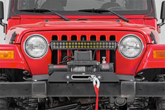 Rough Country Winch Mounting Plate - 1189 - Black Patch Performance - ROUG1189