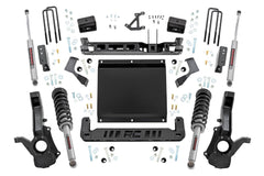 Rough Country Suspension Lift Kit w/Shocks - 13231 - Black Patch Performance - ROUG13231