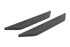 Rough Country OV2 Side Steps - 14004 - Black Patch Performance - ROUG14004