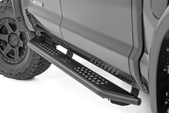 Rough Country OV2 Side Steps - 14005 - Black Patch Performance - ROUG14005