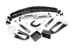 Rough Country 4 in Suspension Lift Kit w/Shocks - 145.20 - Black Patch Performance - ROUG145.20