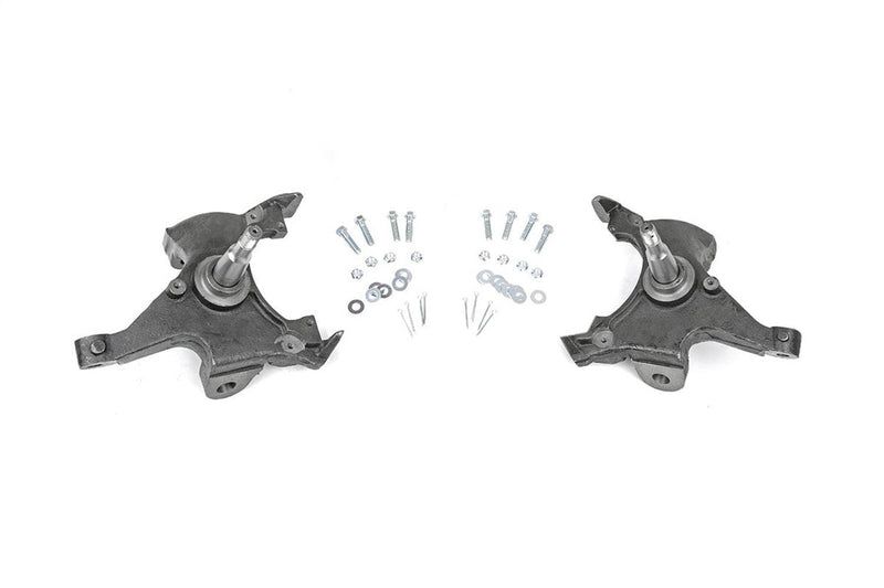 Rough Country Drop Spindles - 1725BOX1 - Black Patch Performance - ROUG1725BOX1