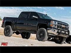 Rough Country 7 in Suspension Lift Kit w/Shocks - 17450 - Black Patch Performance - ROUG17450