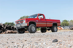 Rough Country 4 in Suspension Lift Kit w/Shocks - 19530 - Black Patch Performance - ROUG19530